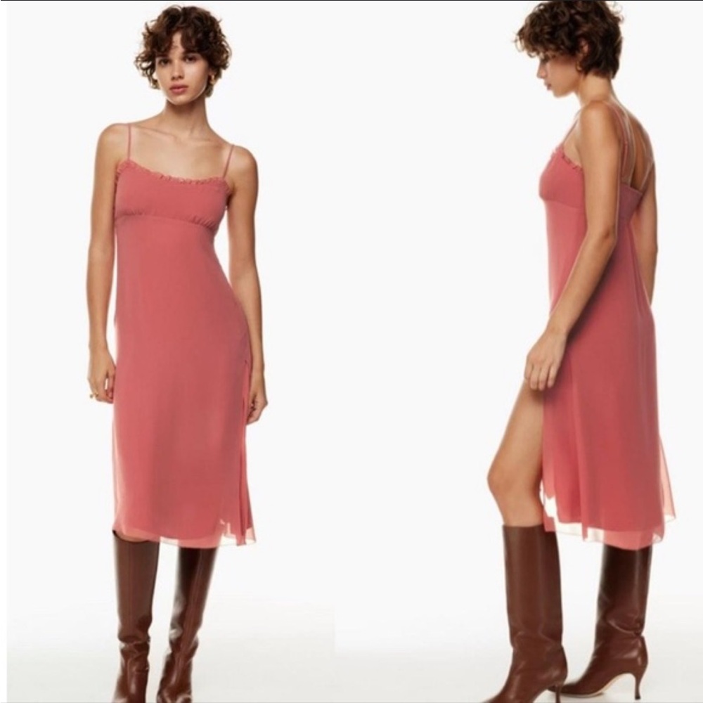 ARITZIA Wilfred Empire Waist Slip Dress